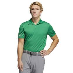 Adidas Golf Herren Performance PRIMEGREEN Polo-Hemd - Grün - L von Adidas Golf