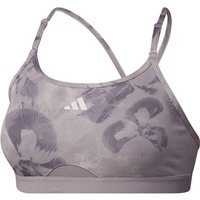 ADIDAS Damen BH Aeroreact Training Essentials Light Support Tie-Dye Flower-Print von Adidas