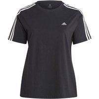 ADIDAS Damen Shirt Essentials Slim 3-Streifen Große Größen von Adidas