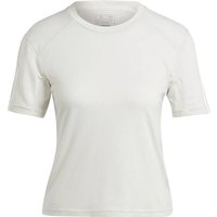ADIDAS Damen Shirt Train Essentials Train Cotton 3-Streifen Crop von Adidas