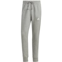 ADIDAS Herren Hose Essentials French Terry Tapered Cuff 3-Streifen (normal & lang) von Adidas