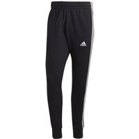 ADIDAS Herren Hose Essentials French Terry Tapered Cuff 3-Streifen (normal & lang) von Adidas