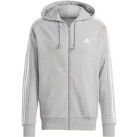 ADIDAS Herren Kapuzensweat Essentials French Terry 3-Streifen von Adidas