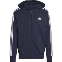 ADIDAS Herren Kapuzensweat Essentials French Terry 3-Streifen von Adidas