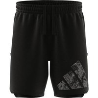 ADIDAS Herren Shorts Workout Logo Knit (Länge 7 Zoll) von Adidas