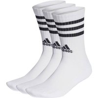 ADIDAS Herren Socken 3-Streifen Cushioned Crew, 3 Paar von Adidas