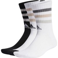 ADIDAS Herren Socken Bold 3-Streifen Cushioned Crew, 3 Paar von Adidas
