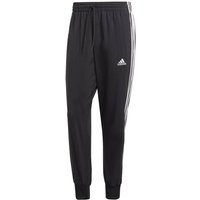 ADIDAS Herren Sporthose AEROREADY Essentials Tapered Cuff Woven 3-Streifen von Adidas