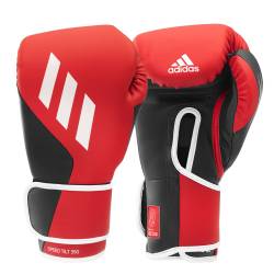 Adidas Boxhandschuhe "Speed Tilt 350V", 12 oz., Rot-Schwarz von Adidas