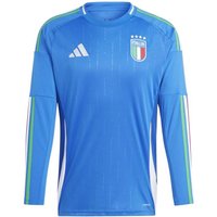 Heimtrikot mit langen Ärmeln Italien Euro 2024 von Adidas