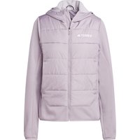 Hybrid-Isolier-Kapuzen-Wanderjacke für Frauen adidas Multi Terrex von Adidas