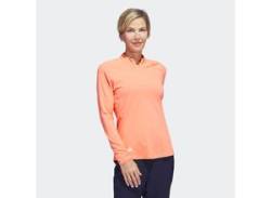 Quarter-Zip Long Sleeve Golf Poloshirt von Adidas