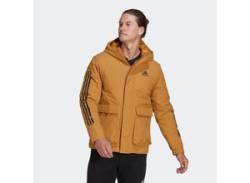 Utilitas 3-Streifen Hooded Jacke – Genderneutral von Adidas