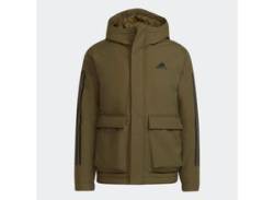 Utilitas 3-Streifen Hooded Jacke – Genderneutral von Adidas
