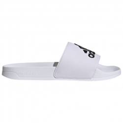 adidas - Adilette Shower Badge of Sport Cloudfoam - Sandalen Gr 5 weiß von Adidas