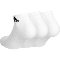 adidas Crew Sportswear Ankle Sportsocken 3er Pack in weiß, Größe: 43-45 von Adidas