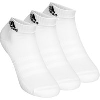 adidas Crew Sportswear Ankle Sportsocken 3er Pack in weiß, Größe: 46-48 von Adidas