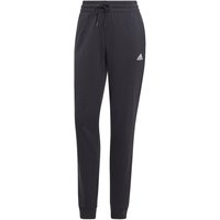 adidas Essentials Linear French Terry Cuffed Trainingshose Damen in schwarz, Größe: L von Adidas