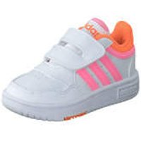 adidas HOOPS 3.0 CF I Sneaker Mädchen weiß von Adidas