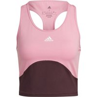 adidas High Intensity Cropped Tank-Top Damen in pink von Adidas