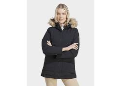 adidas Hooded Fur Parka - Damen, Black von Adidas