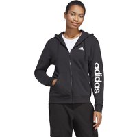 adidas Linear French Terry Full Zip Sweatjacke Damen in schwarz von Adidas