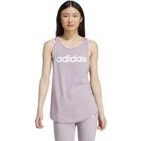 adidas Linear Tank-Top Damen in flieder, Größe: L von Adidas