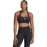 adidas Power Racer Medium Sport-BH Damen in schwarz, Größe: XL C-D von Adidas