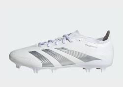 adidas Predator League FG Fußballschuh - Damen, Cloud White / Silver Metallic / Grey One von Adidas