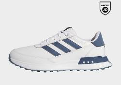 adidas S2G Spikeless Leather 24 Golfschuh - Herren, Cloud White / Collegiate Navy / Silver Metallic von Adidas