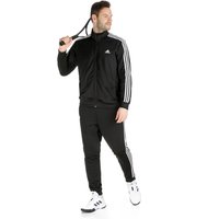 adidas Sportswear Basic 3-Stripes Tricot Trainingsanzug Herren in schwarz, Größe: XXL von Adidas