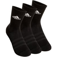 adidas Sportswear Crew Sportsocken 3er Pack in schwarz, Größe: 46-48 von Adidas