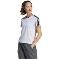 adidas Training Essential 3 Stripes T-Shirt Damen in weiß von Adidas