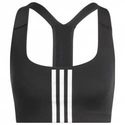 adidas - Women's PWI Medium Support - Sport-BH Gr L - Cup: A-C;XL - Cup: A-C grau;rosa;schwarz von Adidas