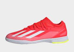 adidas X Crazyfast League IN Fußballschuh - Damen, Solar Red / Cloud White / Team Solar Yellow 2 von Adidas