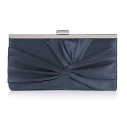 Adoptfade Damen Handtasche Elegant Clutch Unterarmtasche,Marineblau von Adoptfade