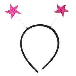 Adorainbow Zubehör 3 Stück Stern-Stirnbänder Haarreifen Glitzer-Kopfschmuck Haarschmuck Partyzubehör Für Partys Kopfschmuck von Adorainbow