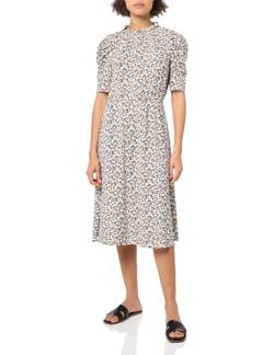 Adrianna Papell Damen FLORAL Stripe Print DRS Kleid, Schwarz-Black Multi, 40 von Adrianna Papell