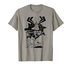 Samurai Jack Aku Scaramouche Battle T-Shirt von Adult Swim