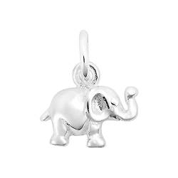 AeraVida Cute & Trendy Little Elephant .925 Sterling Silver Charm Pendant | Casual Sterling Silver Pendant for Women | Sterling Silver Pendant von AeraVida