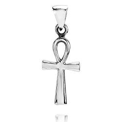 Mystic Ägyptische Ankh Kreuz 925 Sterling Silber Anhänger von AeraVida