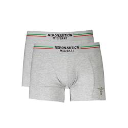 Aeronautica MilSCOBX002J508 Herren-Boxershorts Gr. XXL, Grau 17171 von Aeronautica Militare