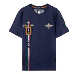 Aeronautica Militare T-Shirt Frecce Tricolori Kurzarm TS2231 Farbe Marineblau, Siehe Foto, Medium von Aeronautica Militare