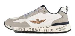 Sneaker Aeronautica Militare ecosuede/ nylon bianco US24AR10 241SC276CT3332 43 von Aeronautica Militare