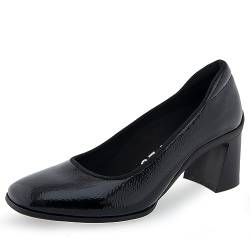 Aerosoles Damen Casta Pumps, Schwarz Lack, 38 EU von Aerosoles