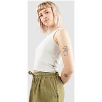 Afends Pearly Cropped Tank Top off white von Afends