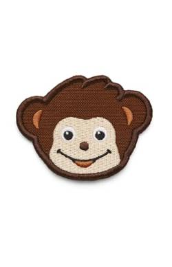 Affenzahn Klett Badge mit verschiedenen Tiermotiven, geeignet für den Daydreamer Abenteuer Rucksack Affenzahn - Braun von Affenzahn