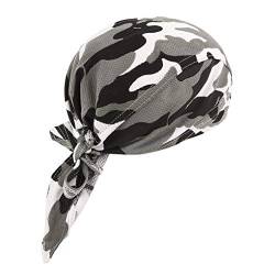 Afinder Unisex Modische Bandana Cap UV Schutz Kopftuch Kopfband Biker Hat Piratentuch Kopftücher Halstuch Schlauchtuch Biketuchz Stirnband für Biking Fahrrad Motorrad Radsport von Afinder