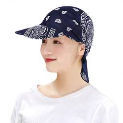 Afinder Unisex Sport Bandana Cap Piratenmütze Kopftuch Kopfband mit Schirm Baumwolle Anti-UV Schutz Schnelltrocknend Bikertuch Stirnband für Biking Fahrrad Motorrad Radsport von AfinderDE