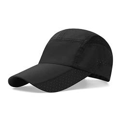 AfinderDE Herren Sommer Baseball Cap Verstellbar Cappy Mesh Kappe Strand Mütze Baseballmütze Sonnenhut Schnelltrocknend Hüte für Sport Wandern Ausflug von AfinderDE